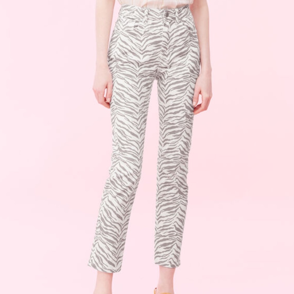 La Vie Rebecca Taylor Ziger Ines Jeans sz 24 - Picture 3 of 7